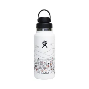 Hydro Flask 32 OZ Wide Flex Chug Cap Hey Mady White
