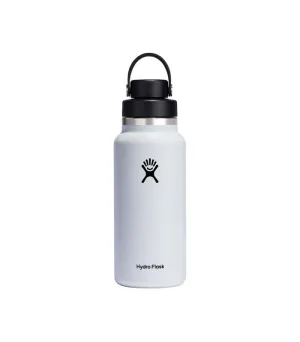 HYDRO FLASK 32 OZ WIDE FLEX CHUG CAP WHITE