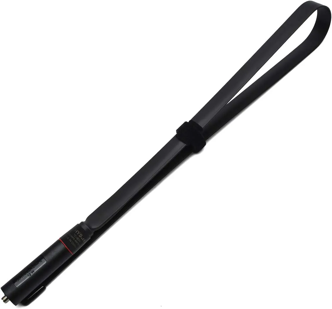 HYS Tactical Foldable Antenna, Dual Band 144/430Mhz SMA-Female Handheld Whip, 31.5inch 800mm Antenna for BF UV-5R Series, UV-82 Series, BF-F8HP Kenwood Two Way Radio
