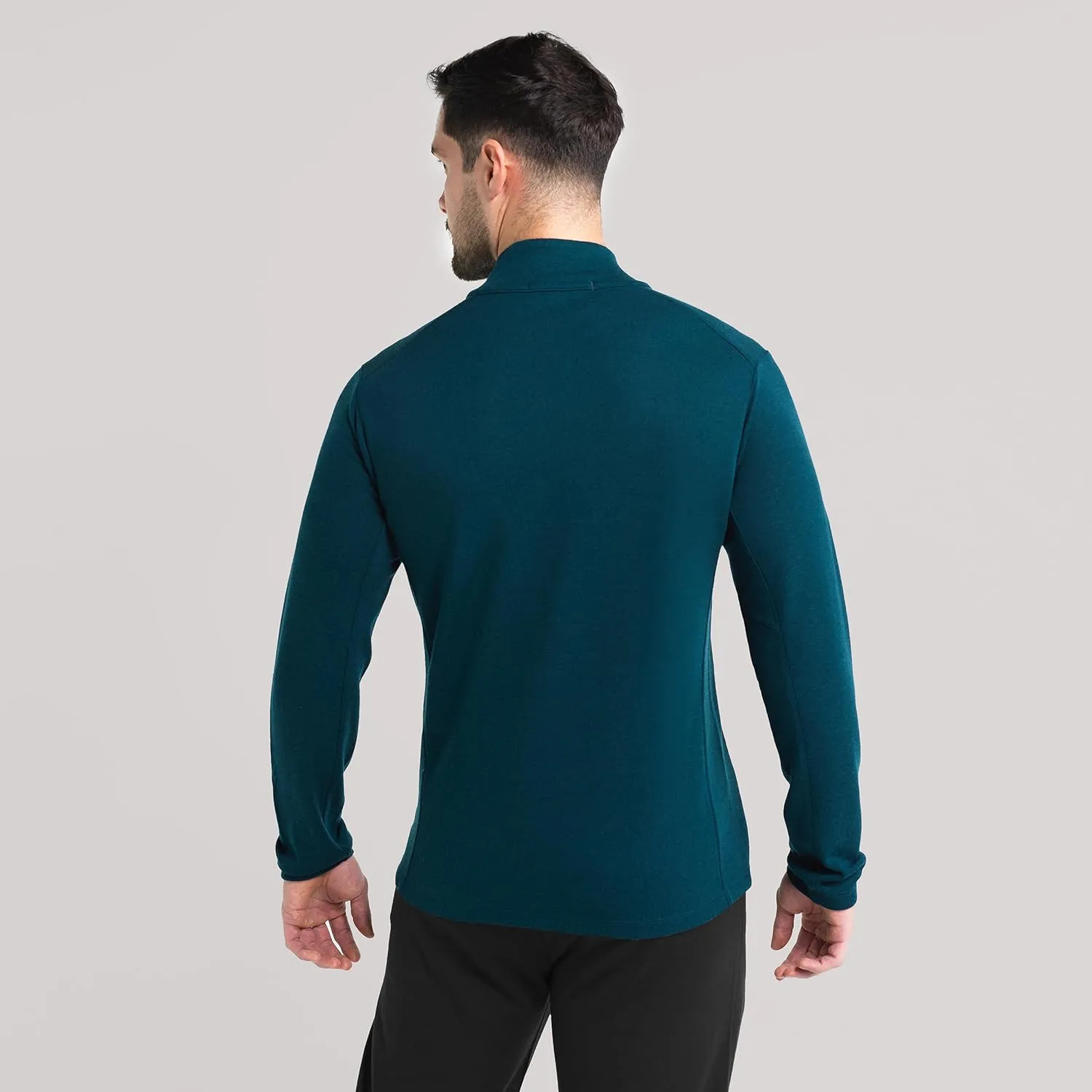 IBEX Men’s Merino Wool Shak Jacket – Warm, Breathable & Durable for Hiking, Camping, Running & Travel