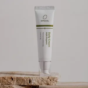 INJIN Mugwort Daily Cream 50mL(1 Count) - Hydrating Korean Skincare Solution | Moisturizing Face & Body Cream with Candida Bombicola Ferment