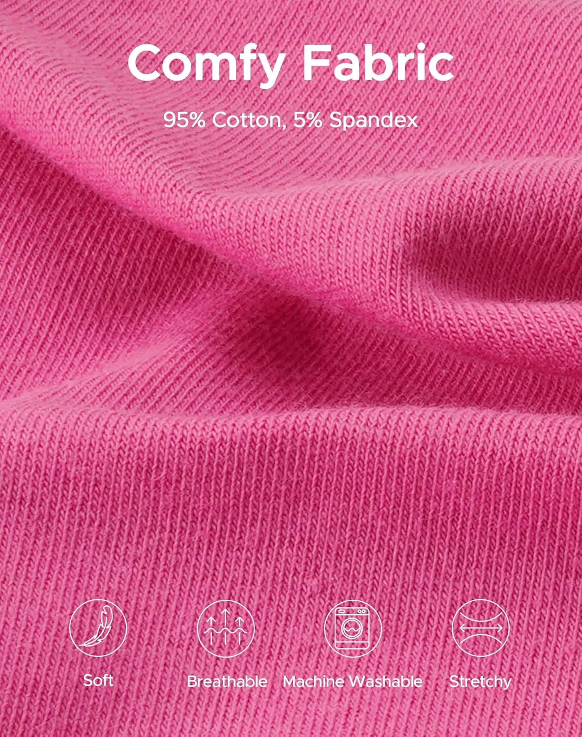 INNERSY Women's Bikini Period Underwear Cotton Menstrual Leakproof Panties 3-Pack