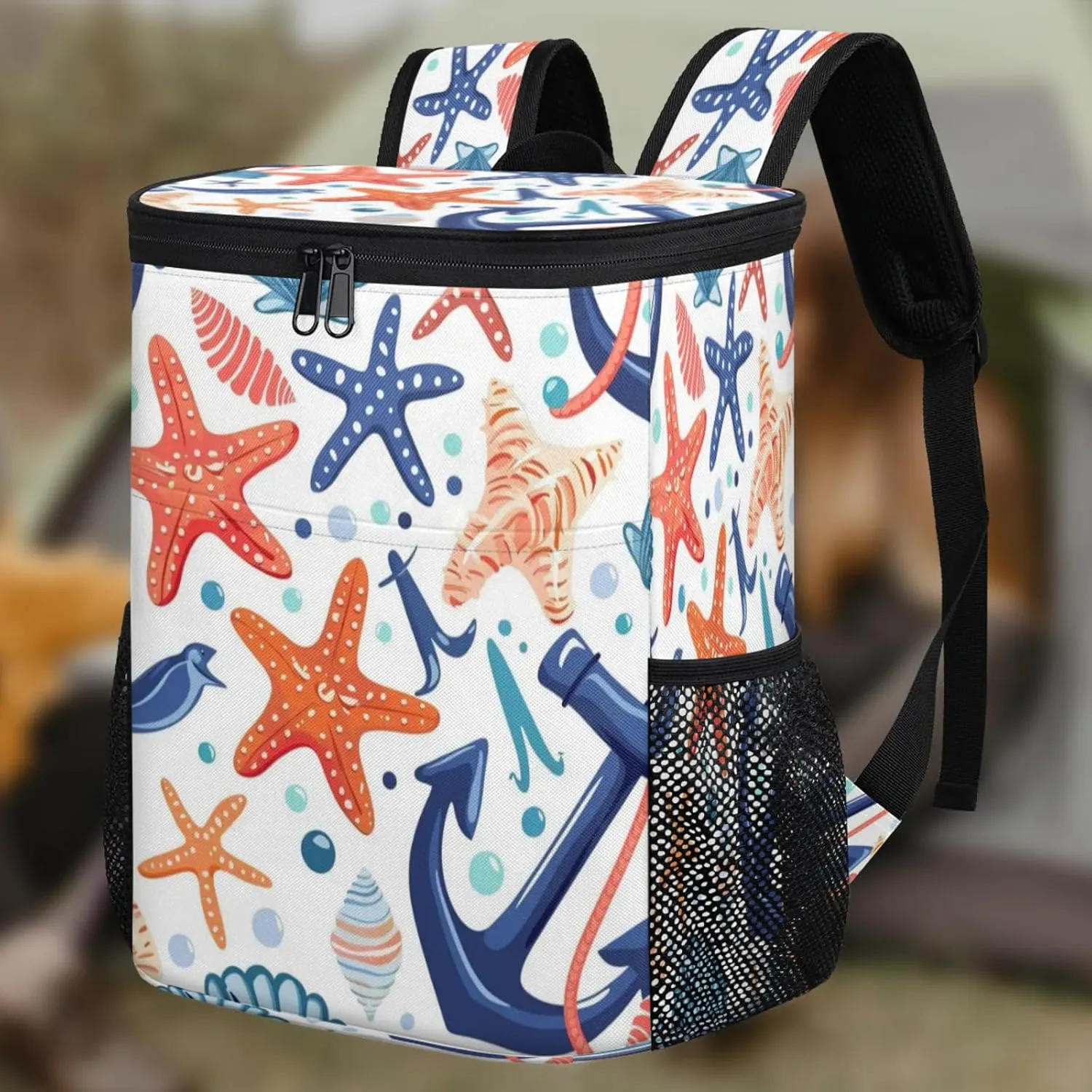 Insulated Cooler Backpack 30 Cans, Leak Proof Cooler Bag, Backpack Coolers for Picnic Hiking Camping Beach