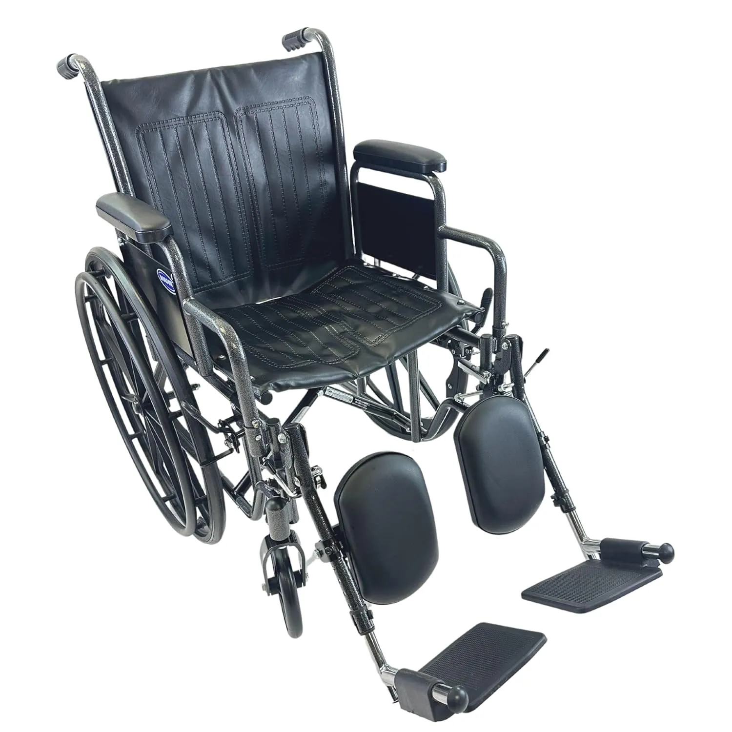 Invacare Essentials Tracer EX1 Wheelchair, Foldable, Elevating Legrests & Desk Length Arms, 18 Inch Seat