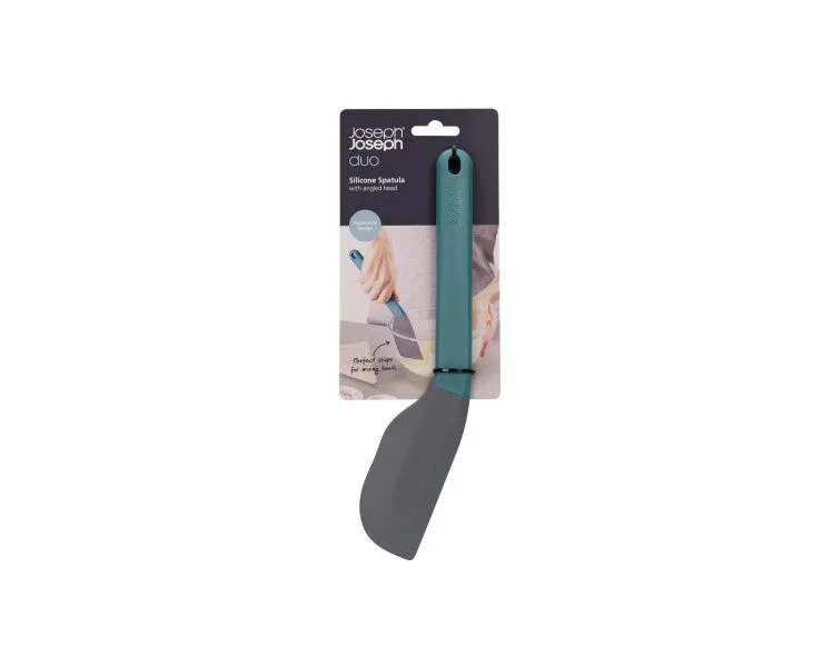 Joseph Joseph Duo Silicone Spatula with angled head Suitable for Non-Stick Cookware – Opal