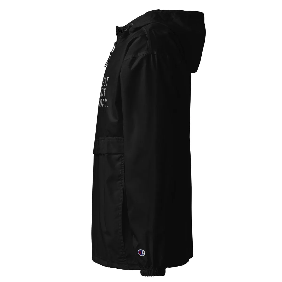 Just for Today Embroidered Packable Jacket – Mindful Outerwear