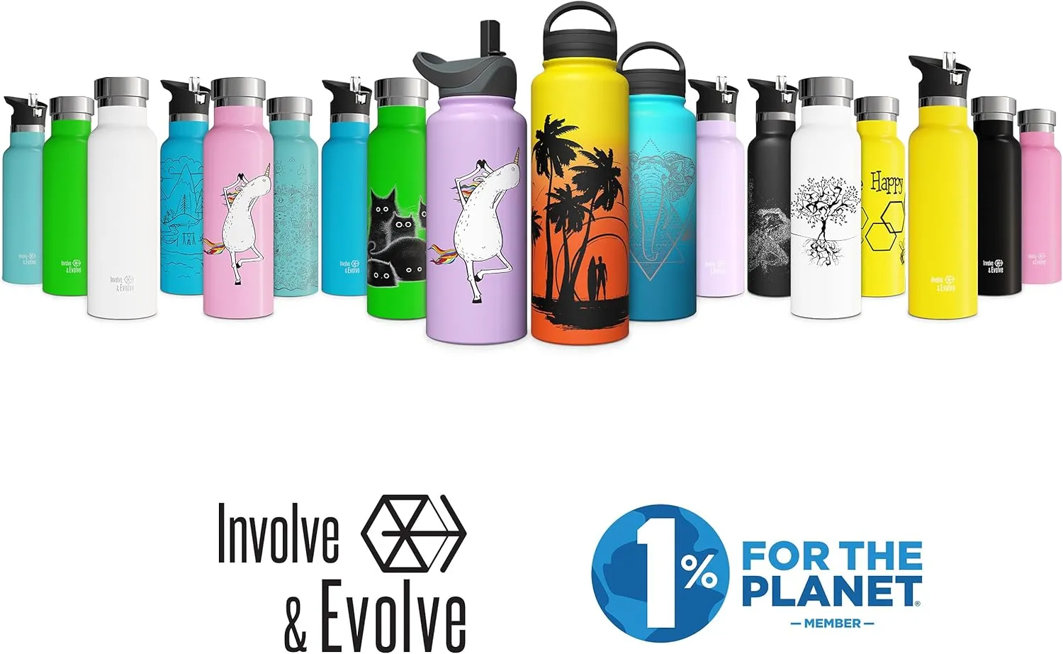 Kids Water Bottle Easy-Sip Straw Lid Leak-Proof Insulated Stainless Steel Thermos Perfect for School & Pickleball 3 Lids BPA-Free Keeps Drinks Cold for 24 Hours (Blue 20oz)