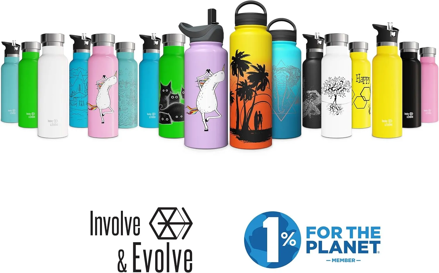 Kids Water Bottle Easy-Sip Straw Lid Leak-Proof Insulated Stainless Steel Thermos Perfect for School & Pickleball 3 Lids BPA-Free Keeps Drinks Cold for 24 Hours