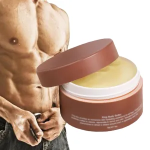 King Organic Body Butter, King Organic Cologne Body Butter for Men,Crowned Organic Cologned Body Butter,Lightweight Moisture