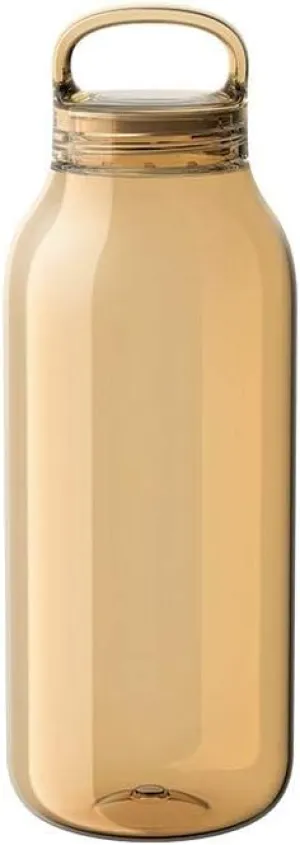 KINTO 20392 Water Bottle, 16.9 fl oz (500 ml), Amber, Lightweight, Dishwasher Safe, My Bottle