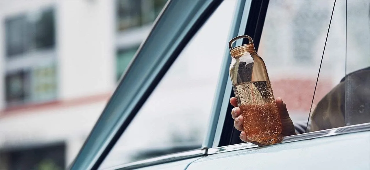 KINTO 20397 Water Bottle, 33.4 fl oz (950 ml), Clear, Lightweight, Dishwasher Safe, My Bottle