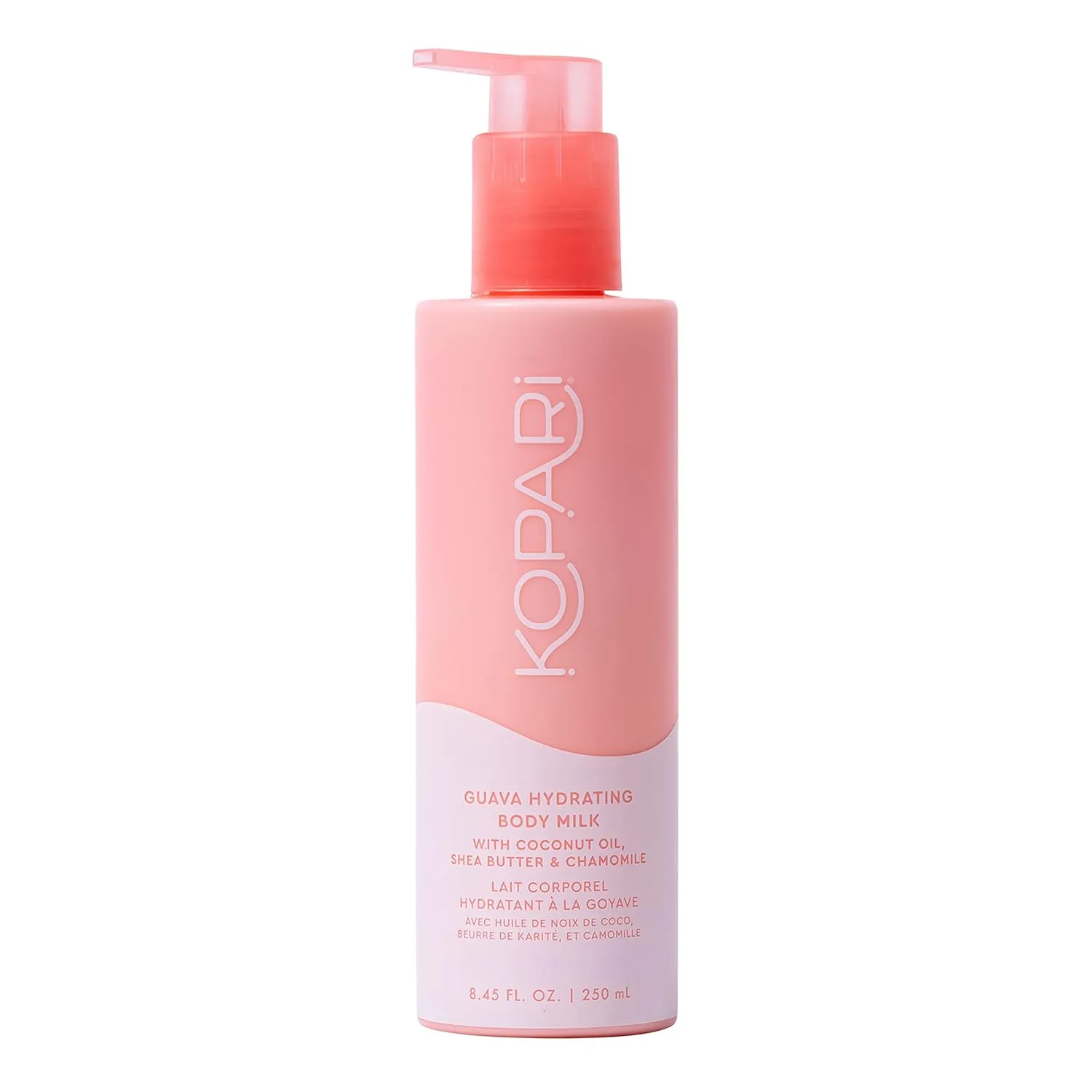 Kopari Hydrating Body Milk Lotion, Smooth Lightweight Feel, Deep Moisture for Instant Silky Skin, Infused with Shea Butter & Chamomile, Guava
