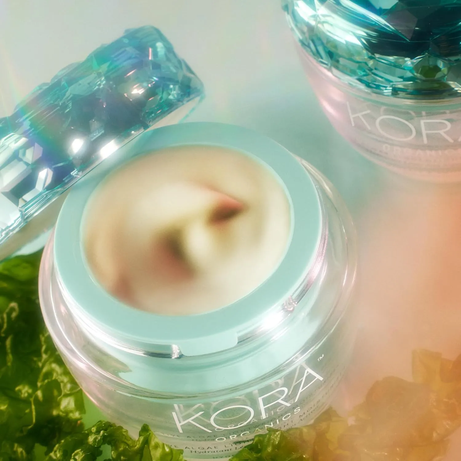 KORA Organics Active Algae Lightweight Moisturizer Refill Pod, Hydrate and Soothe, Certified Organic, Cruelty Free, 1.69 fl oz
