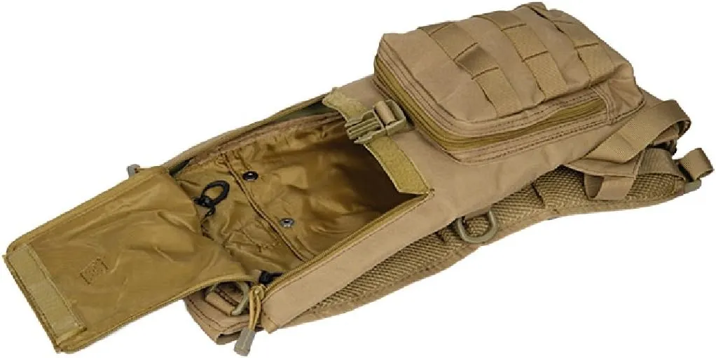 Lancer Tactical Lightweight Airsoft Hydration Pack - TAN