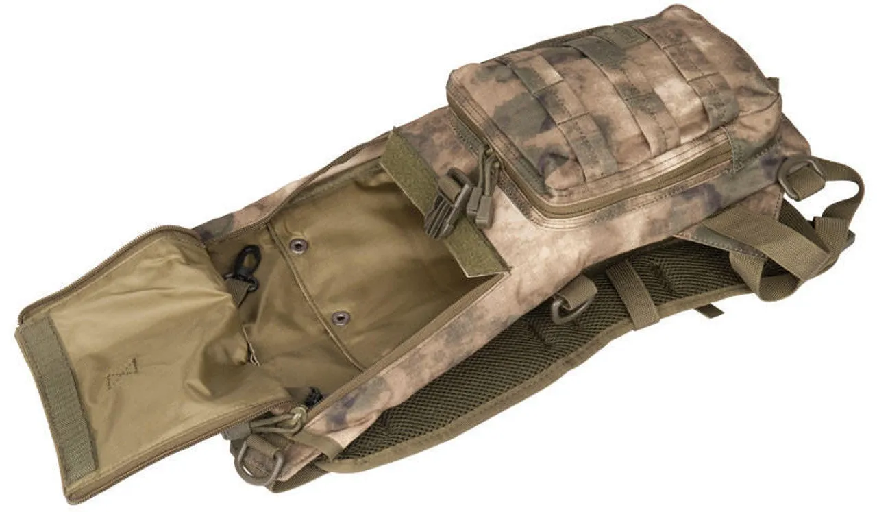 Lancer Tactical Lightweight Hydration Pack, Black – MOLLE-Compatible, Tactical Hydration System