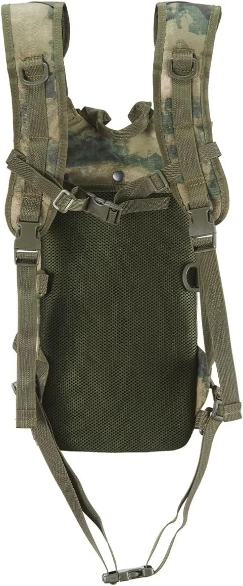 Lancer Tactical Lightweight Nylon Hydration Backpack - Ideal for EDM Music Festivals, Hiking, Running, Cycling, Airsoft, Hunting, and Climbing