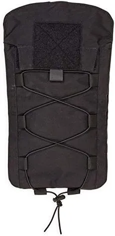 Large Hydration Pouch – Lightweight – for Single 3 Liter (100 oz) Bladder – Attaches with Back MOLLE – for Military, Law Enforcement, Medical, Combat Training – Unisex