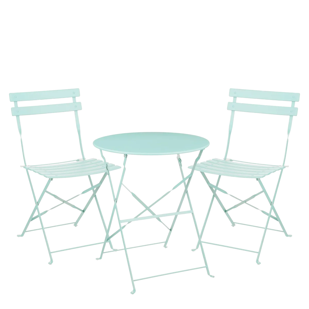 Laurence Bistro Set - Set of 3 - Metal - Light Green