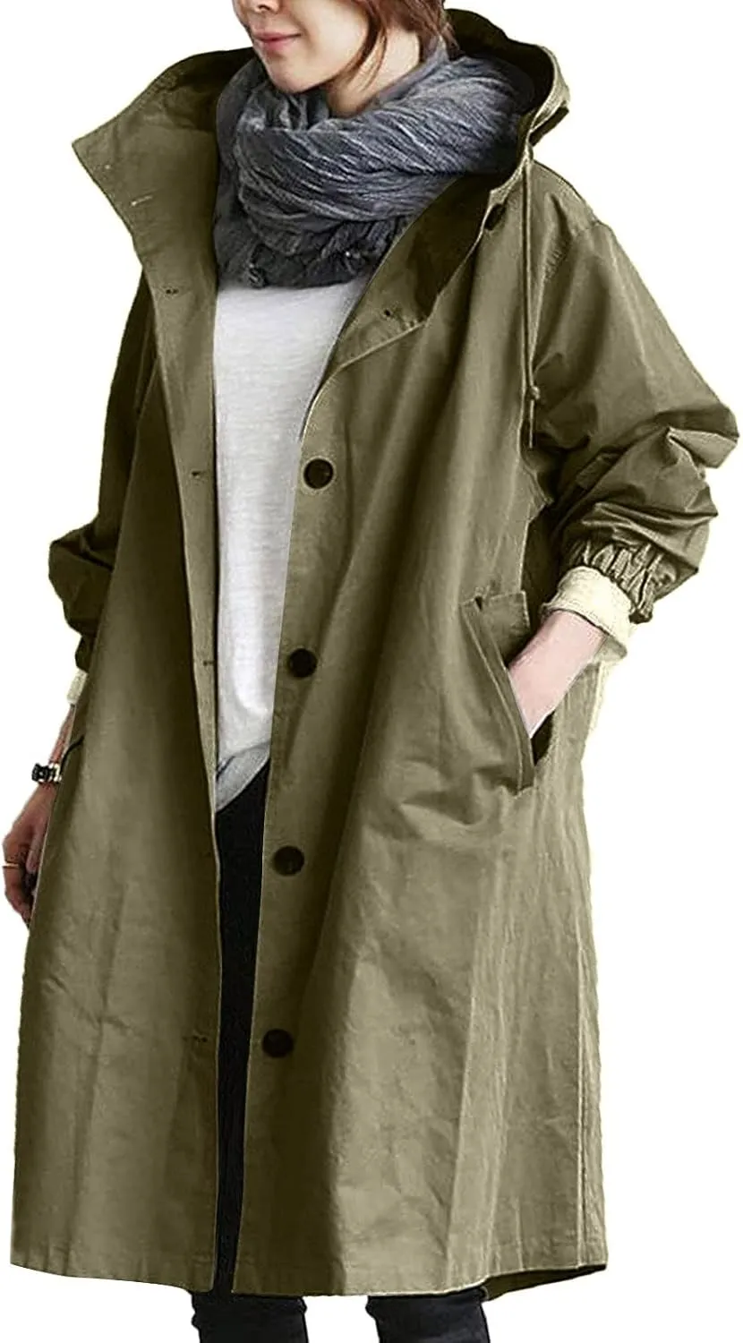 LCMTWX Winter Coats for Women 2023 Trendy Womens Elegant Windbreaker Wild Winter Women's Coat Long Coat Women Long Coat