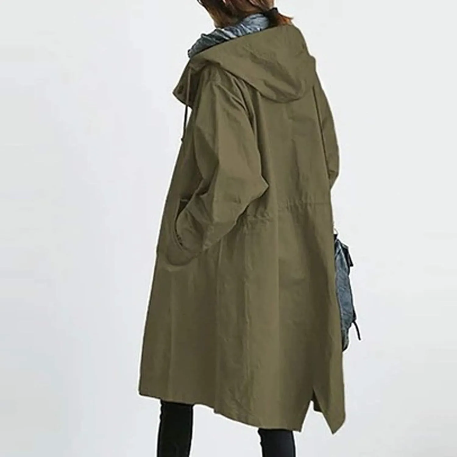 LCMTWX Winter Coats for Women 2023 Trendy Womens Elegant Windbreaker Wild Winter Women's Coat Long Coat Women Long Coat