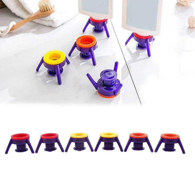 Leakproof Bottle Cap Stands - 6 Pack