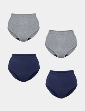 Leakproof Cotton 4-Pack - High Rise