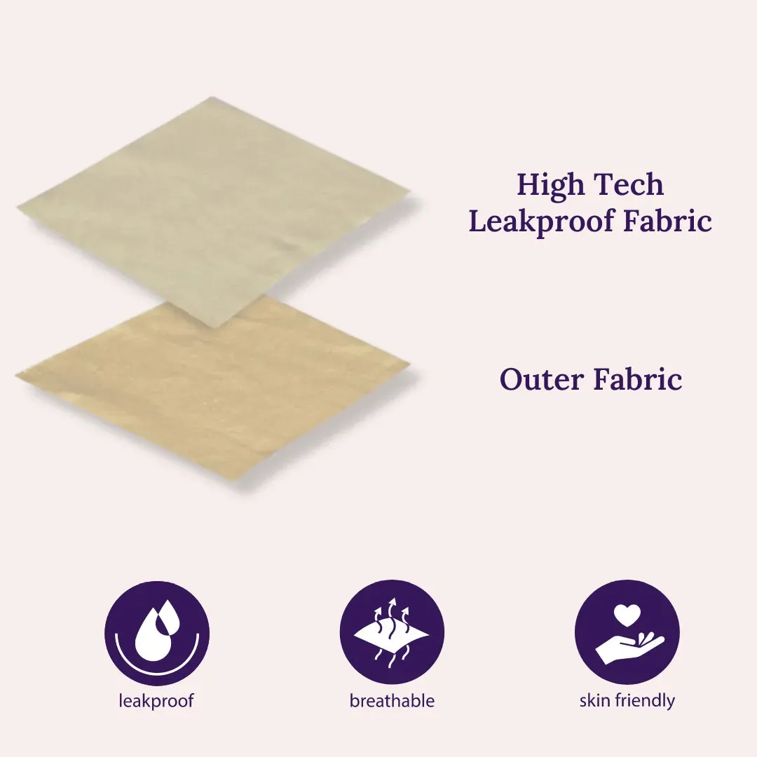 LeakProof Daily Wear Panties | Brief Fit | Perfect For Unpredictable Periods | 2 Pack