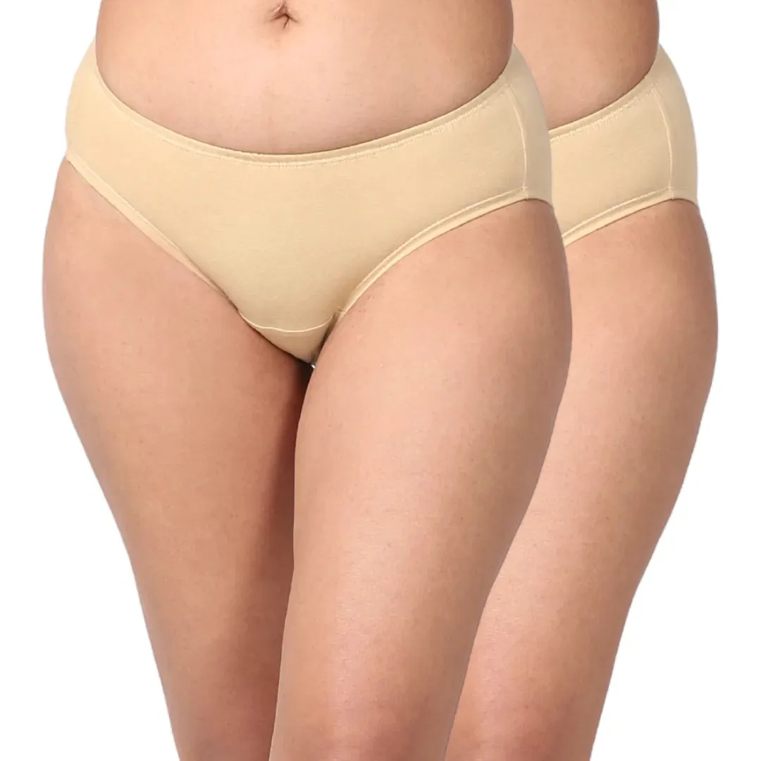 LeakProof Daily Wear Panties | Brief Fit | Perfect For Unpredictable Periods | 2 Pack