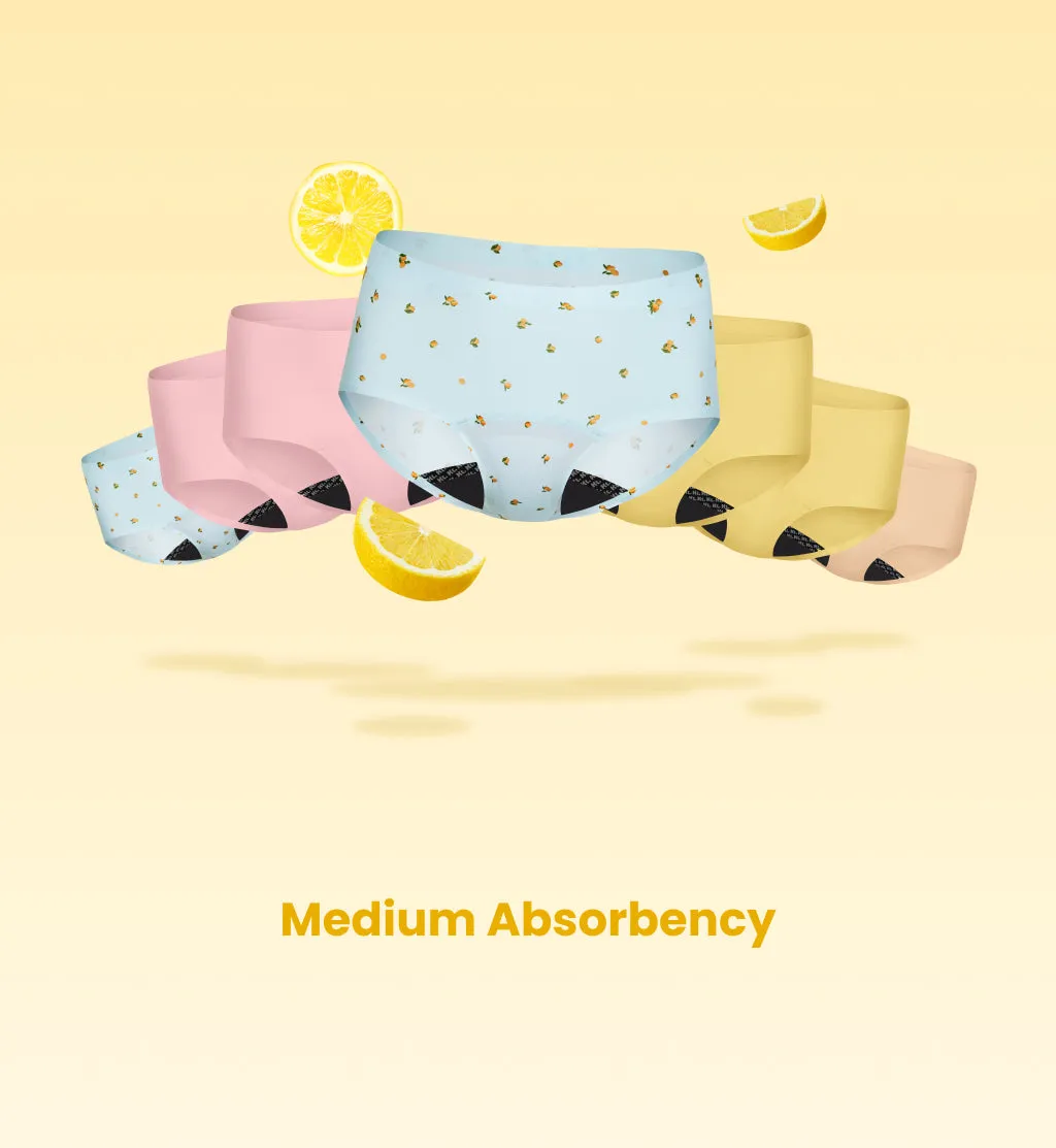 Leakproof UltraThin No-Show Underwear 7-Pack - Daydreamer