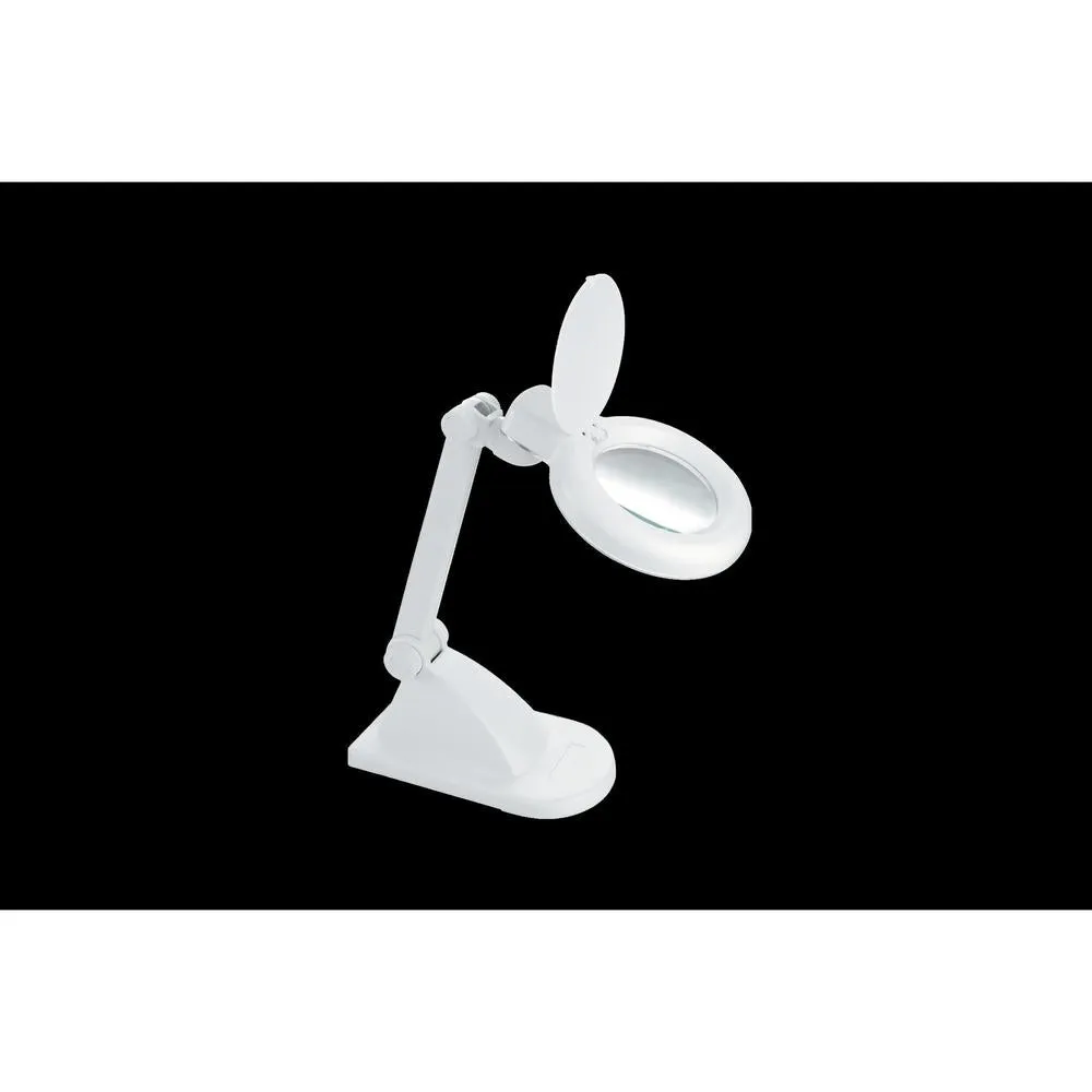 LED Table Magnifying Lamp -  Foldable Lightweight