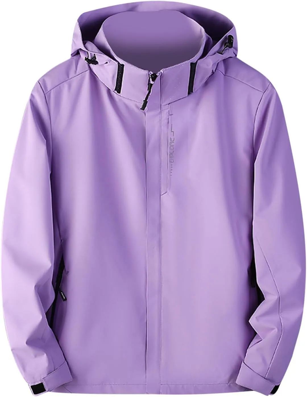 Light Weight Jackets Womens Plus Size Rain Coats Waterproof Packable Raincoats Outdoor Windbreaker with Pockets