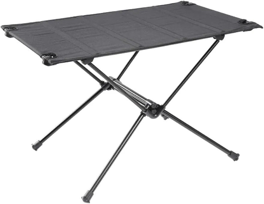 Lightweight Aluminium Alloy for Camping Beach BBQ Party Easy Carrying Outdoor Folding Table Roll Up Hiking Portable Garden(Color:A)