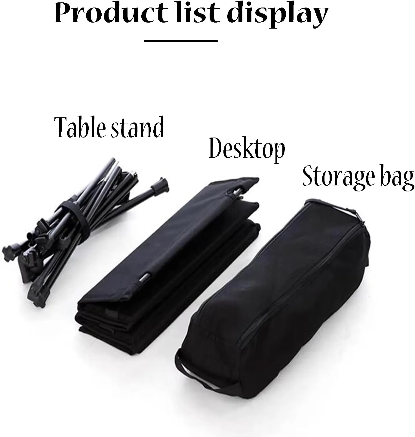 Lightweight Camping Table Cloth Roll-Up Picnic Tables Aluminum e Foldable Camping Table Easy to Assembly for Outdoor