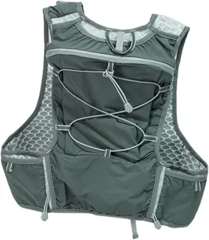 Lightweight Hydration Backpack 5L Water Pack for Running Cycling Hiking Night Walking with Multi Pocket Daypack- Blue