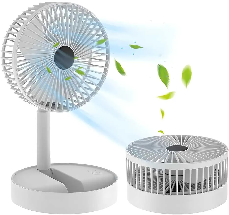 Lightweight Portable Rechargeable Table Fan