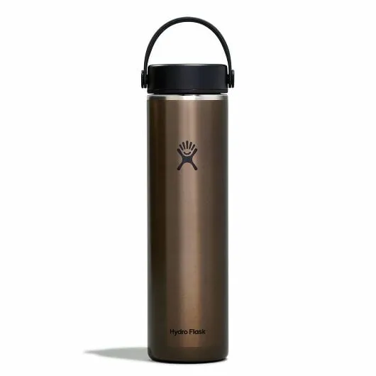 Lightweight Wide Flex Cap Bottle 24 Oz - Obsidian