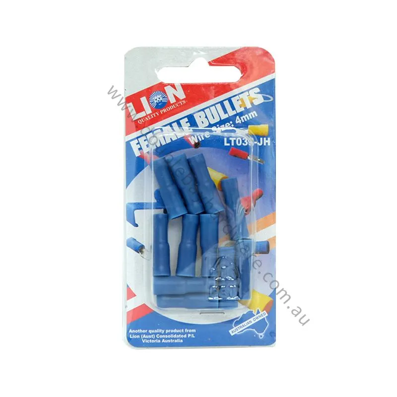 LION Female Bullet Terminals LT039-JH