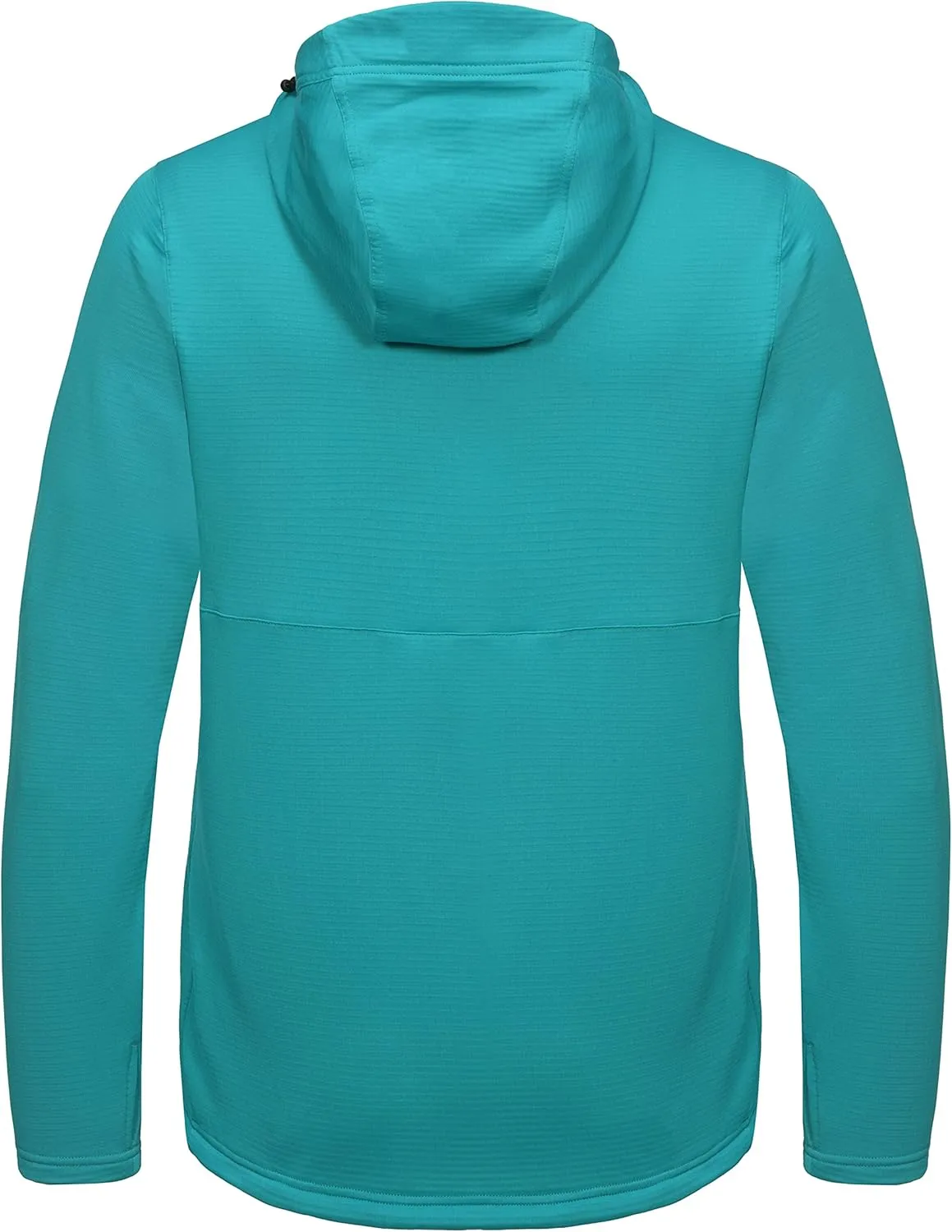 Little Donkey Andy Men's Winter Lightweight Warm Fleece Running Jacket Breathable Hooded Thermal Jacket with Thumb Holes