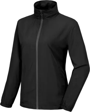 Little Donkey Andy Women's Lightweight Windbreaker Jacket Breathable Windproof Jacket Hiking Running Golf UPF50 