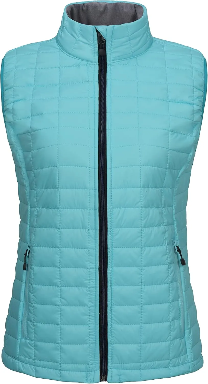 Little Donkey Andy Women's Puffer Vest, Lightweight Warm Sleeveless Jacket for Hiking Travel Golf