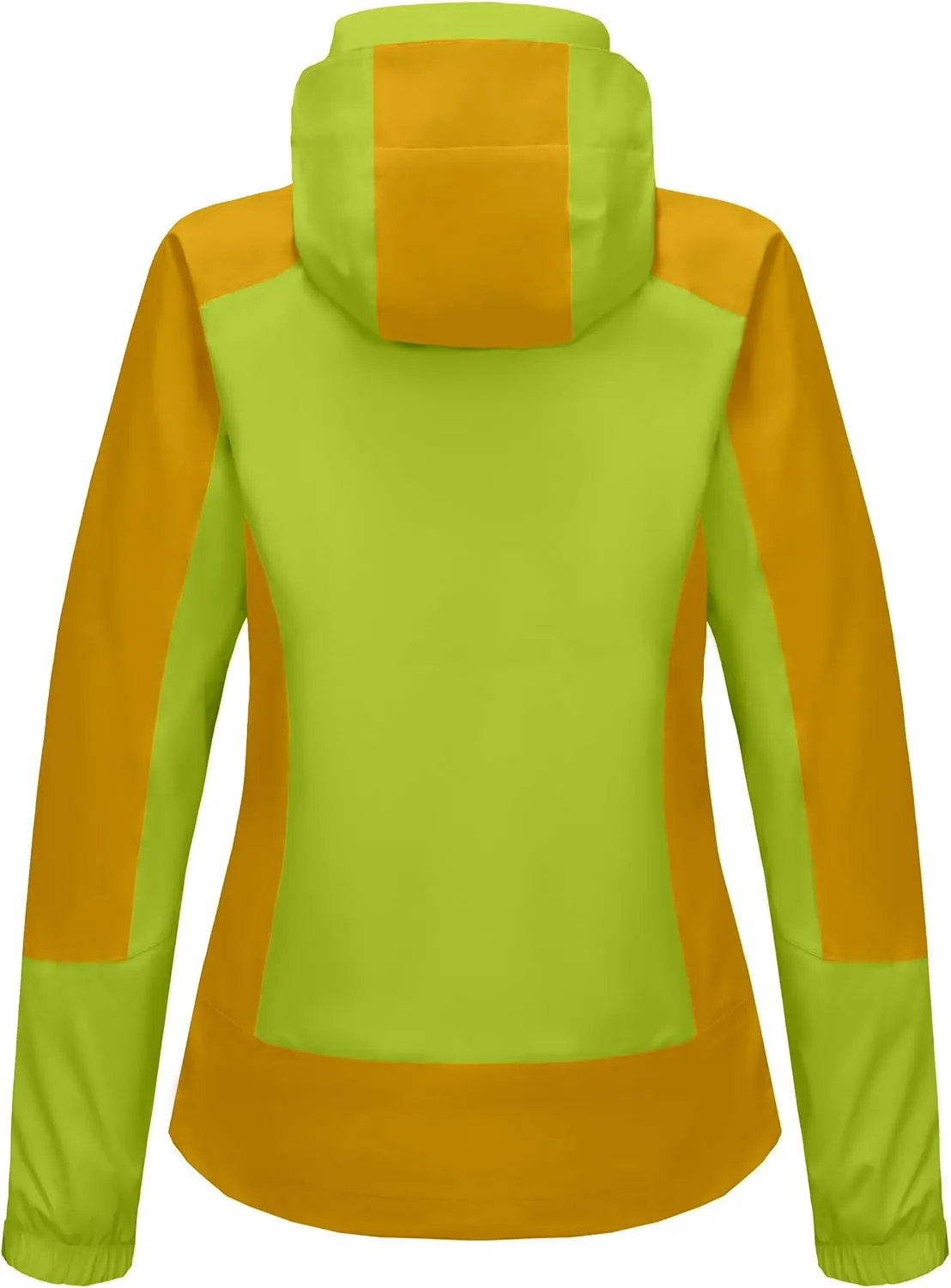 Little Donkey Andy Women's Waterproof Rain Jacket with Hood Breathable Lightweight Windbreaker Rain Shell Coat