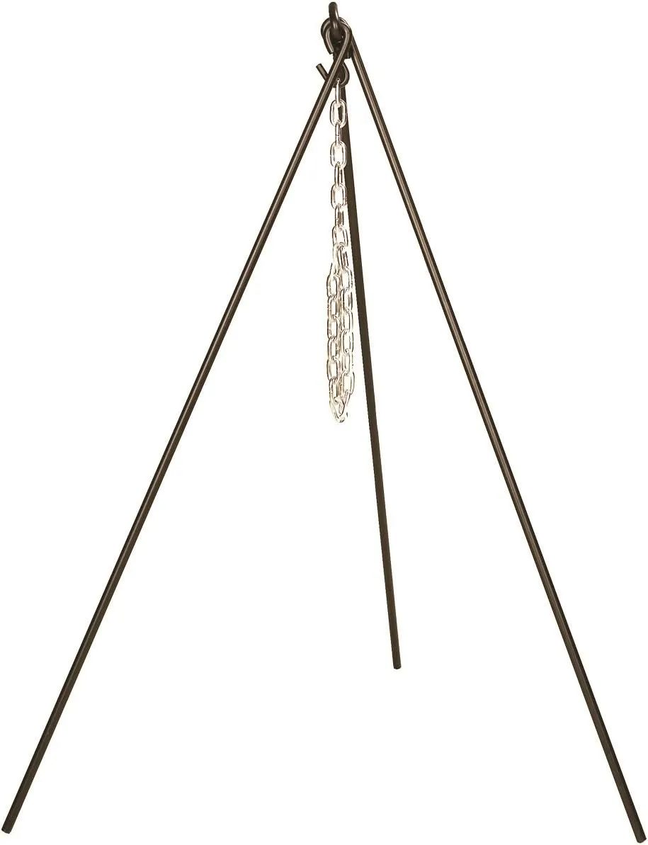 Lodge 3TP2 Camp Dutch Oven Tripod, 43.5-Inch,Black