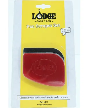 Lodge Cast Iron Pan Scraper Set