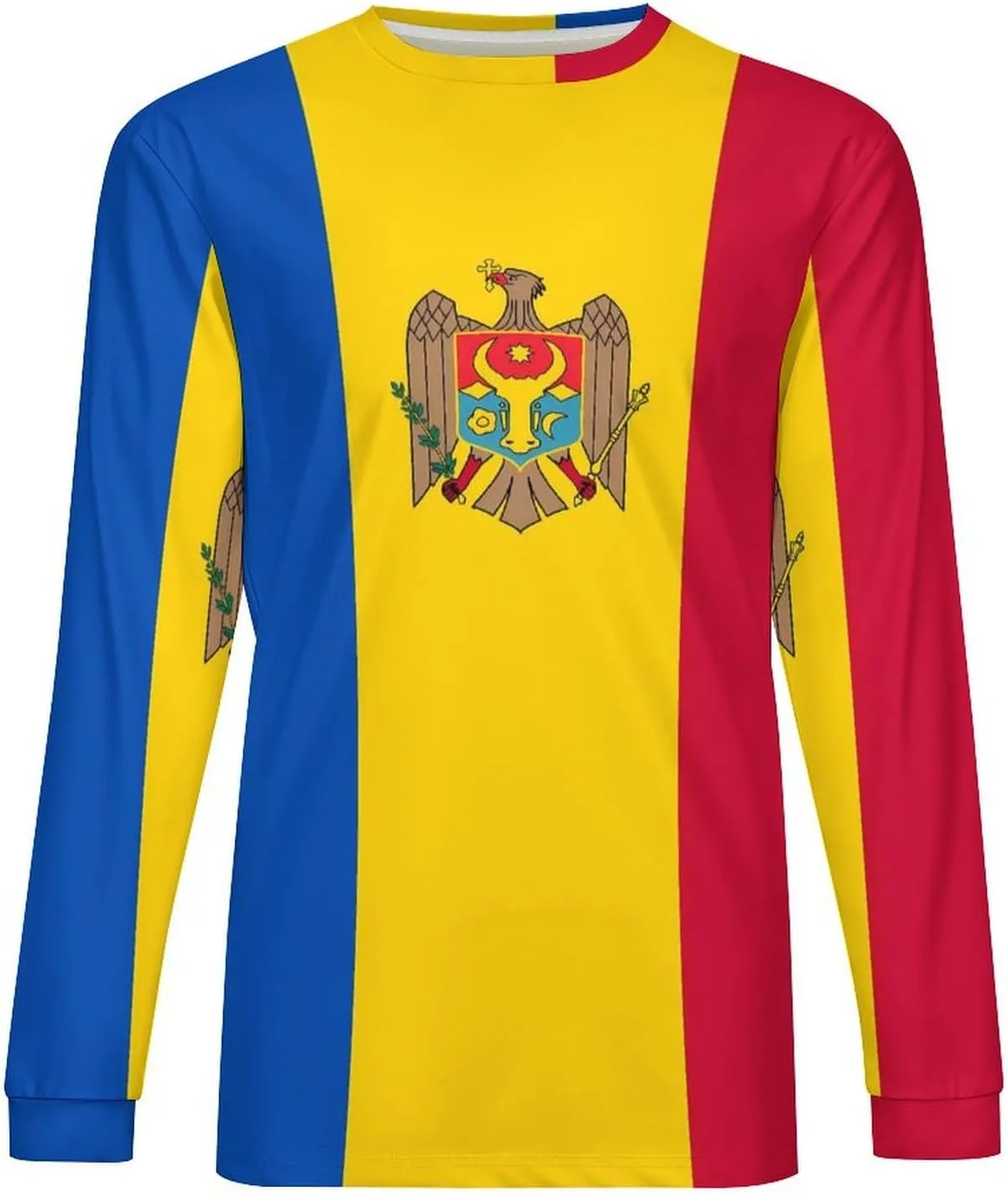 Long Sleeve Cycling Jersey Breathable Crewneck Mountain Bike Pullover Shirts Jacket