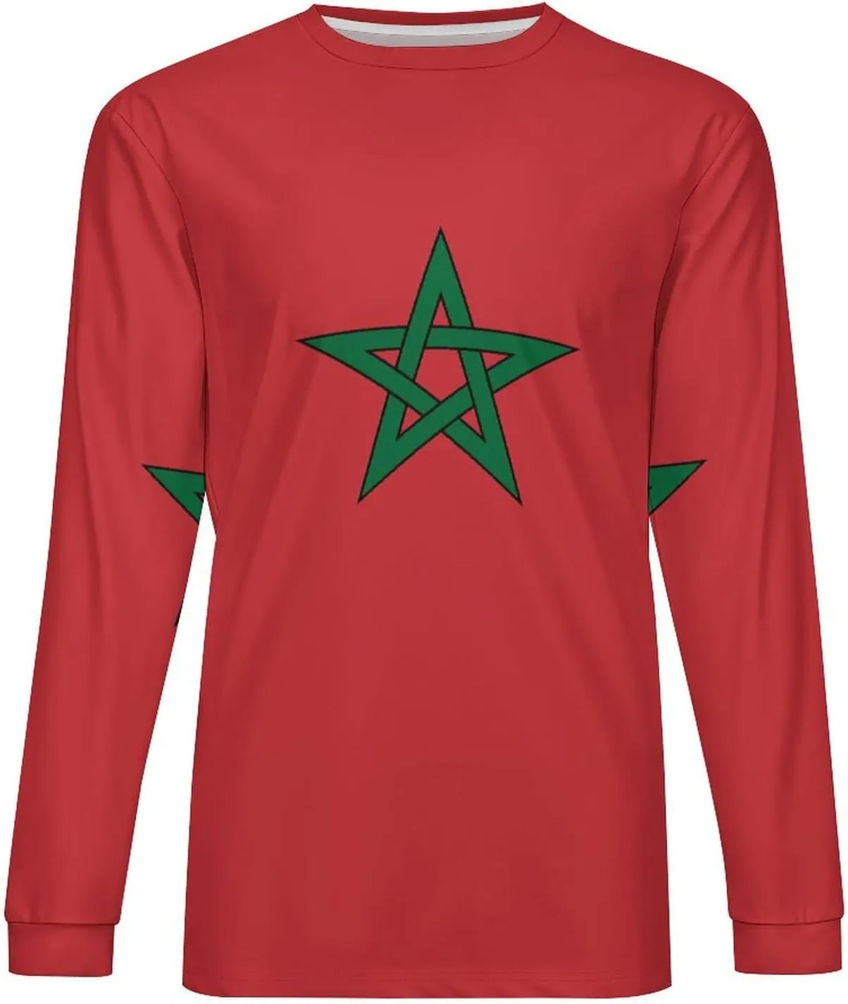 Long Sleeve Cycling Jersey Breathable Crewneck Mountain Bike Pullover Shirts Jacket