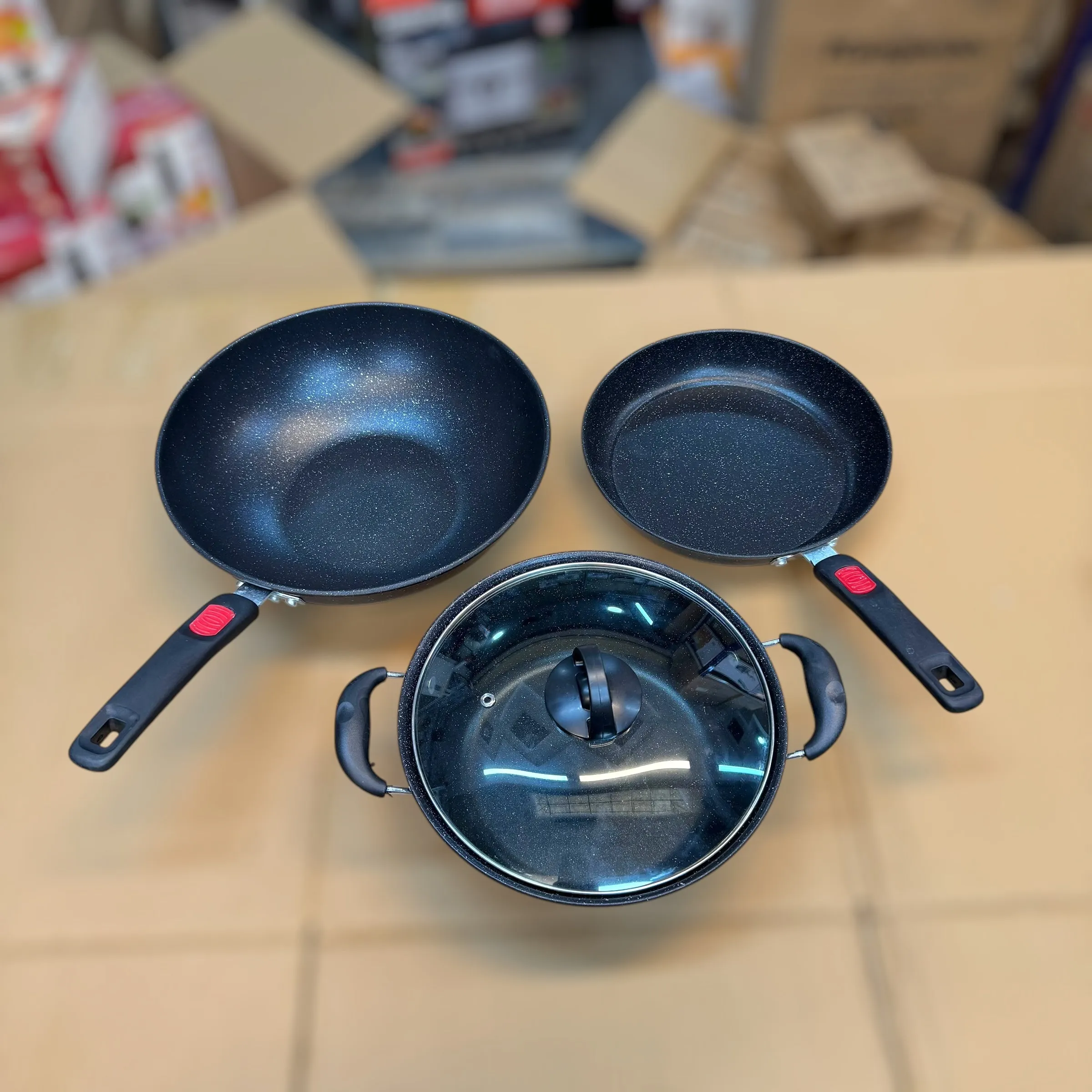Longziwei 3 Piece Cooking Set
