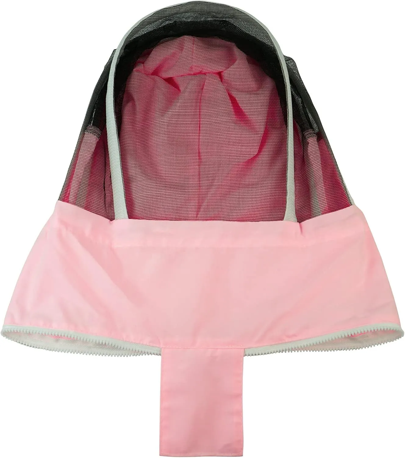 Luwint Women Beekeeping Jacket with Gloves, Ventilated Beekeeper Jacket Thin and Lightweight Pink Bee Suit with Detachable Self-Supporting Veil, Small-Medium Size (5'-5'4'' Height)