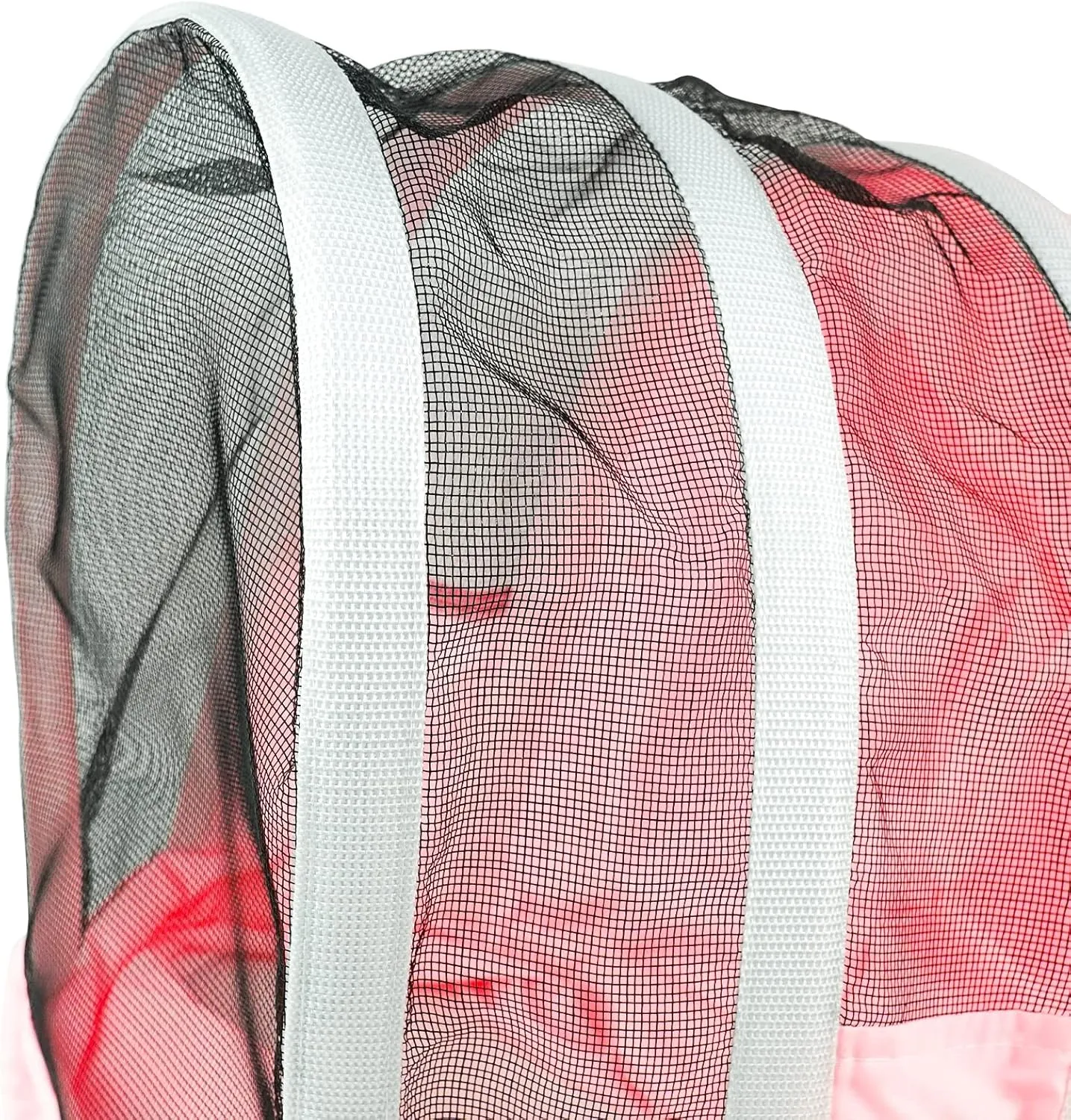 Luwint Women Beekeeping Jacket with Gloves, Ventilated Beekeeper Jacket Thin and Lightweight Pink Bee Suit with Detachable Self-Supporting Veil, Small-Medium Size (5'-5'4'' Height)