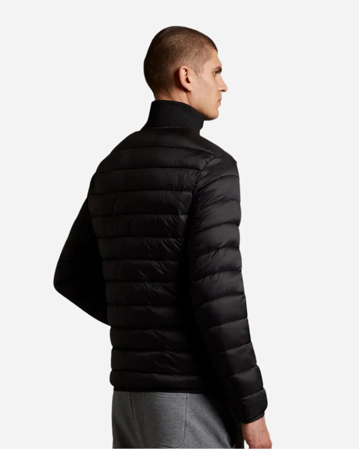 Lyle and Scott PACKABLE PUFFA JACKET Black