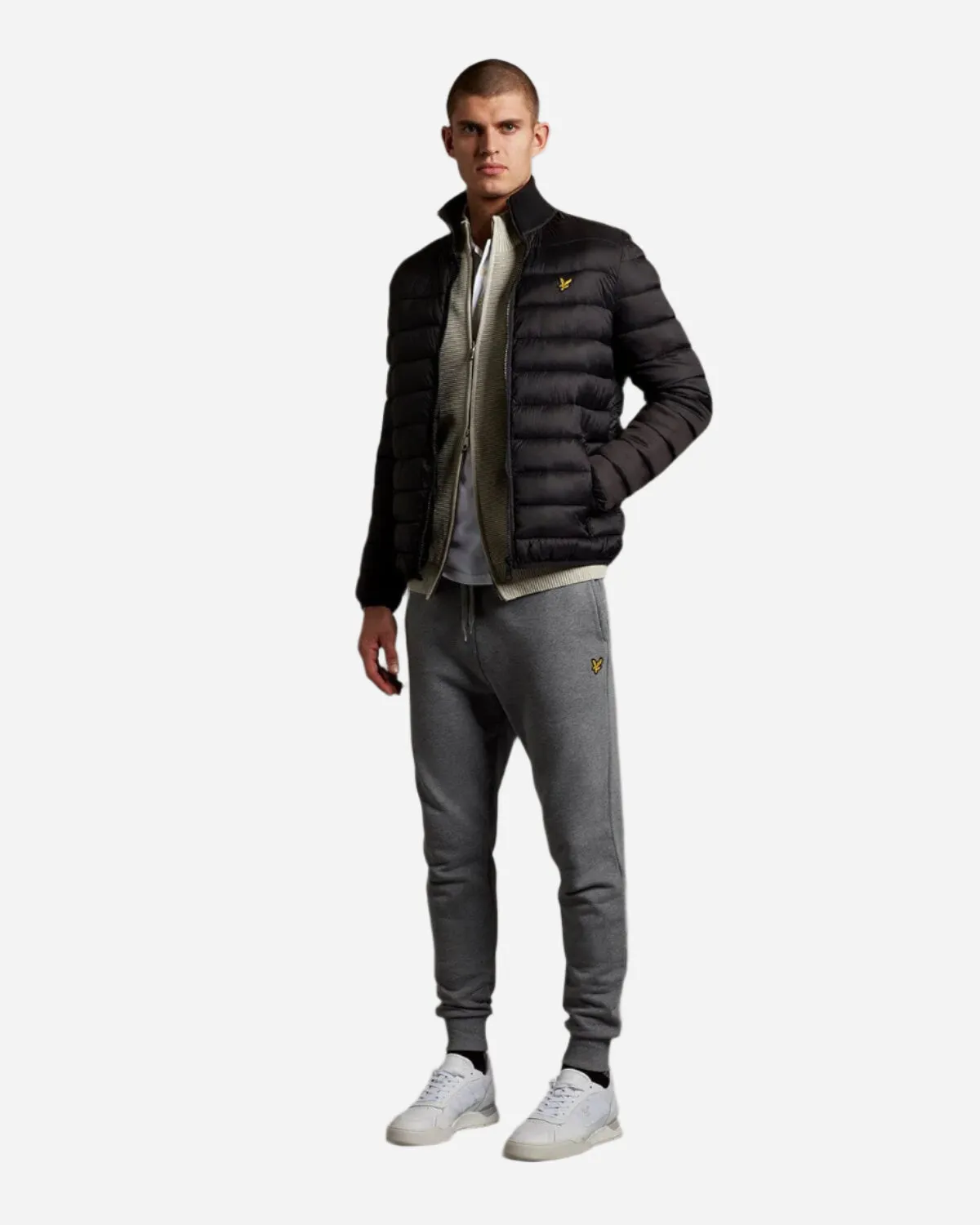 Lyle and Scott PACKABLE PUFFA JACKET Black